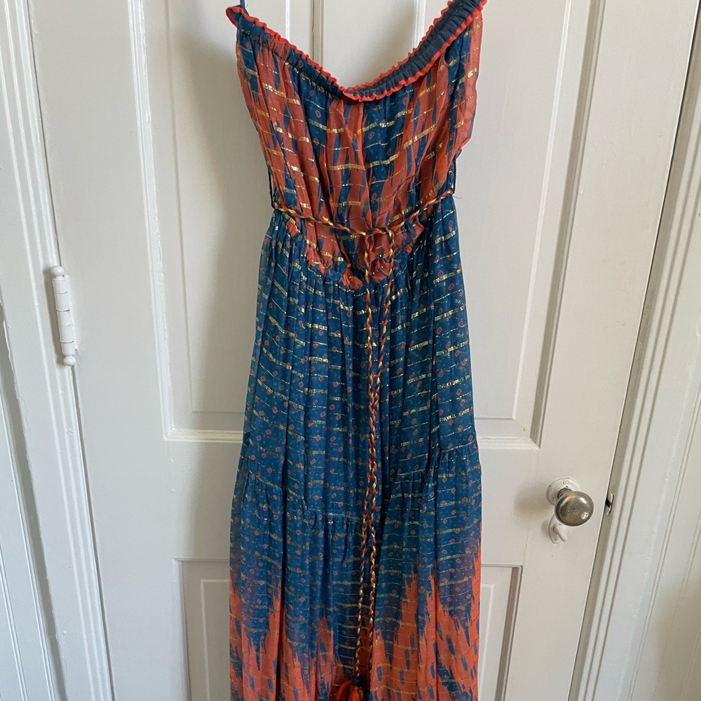 NWT Strapless BoHo Anthropologie Dress